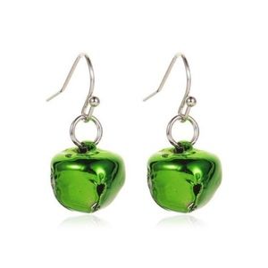 🎄 Green jingle bell earrings 🎄